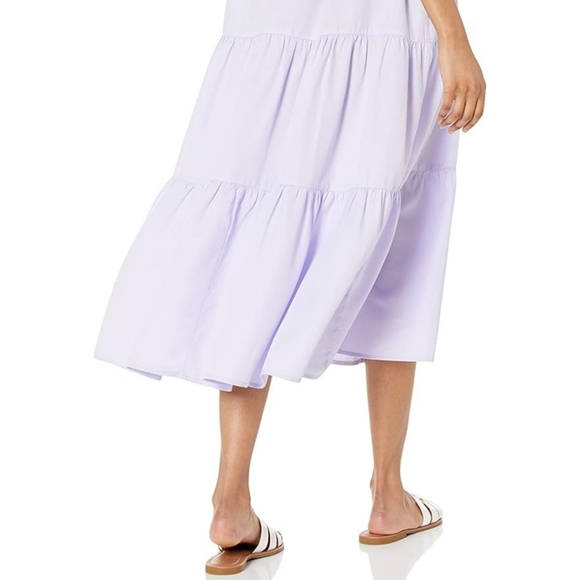 The Drop Women's Britt Tiered Maxi Tent Dress with Pockets - Picture 5 of 10